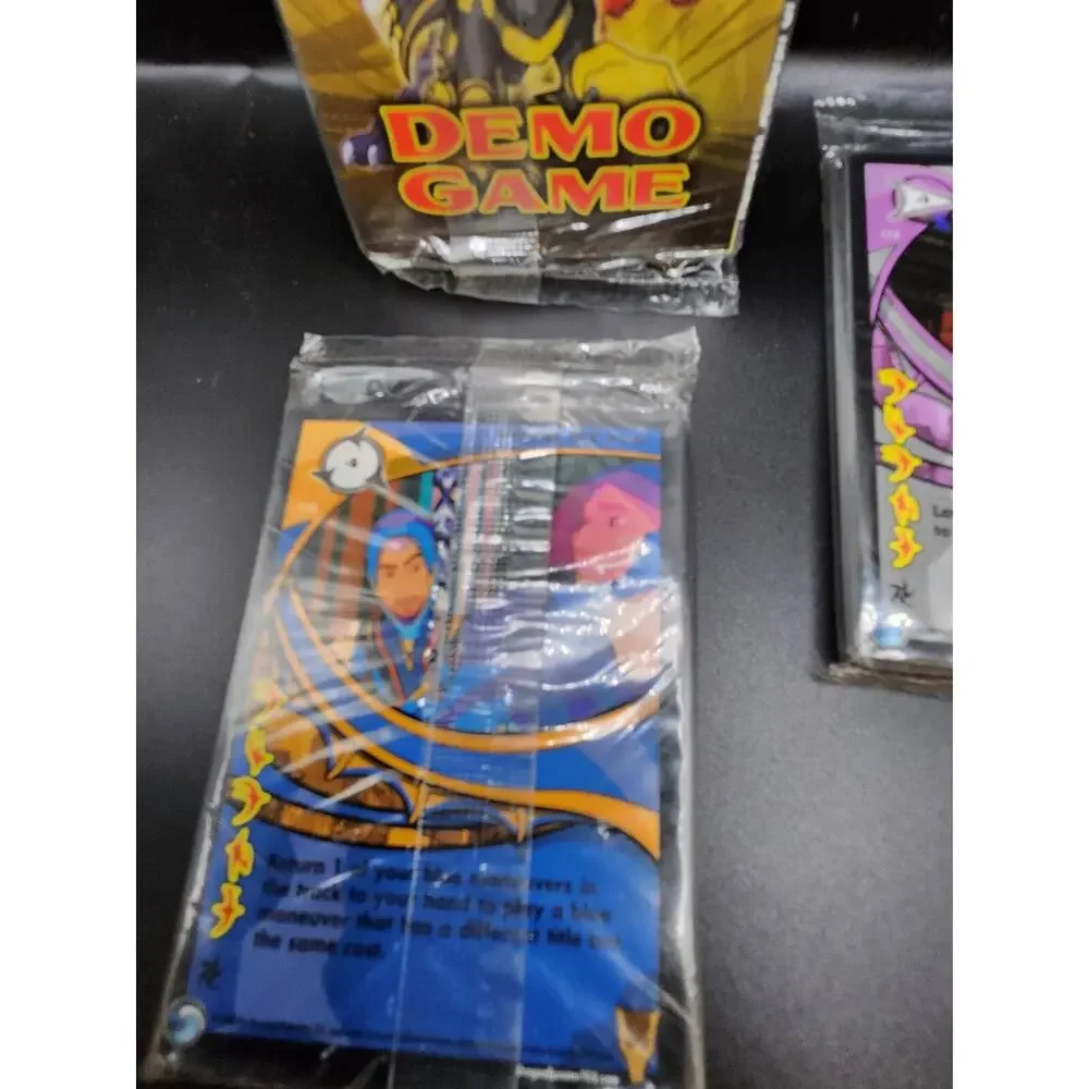 DRAGON BOOSTER TRADING CARD GAME DEMO GAME SEALED PACK NM CARDS. 4 Packs